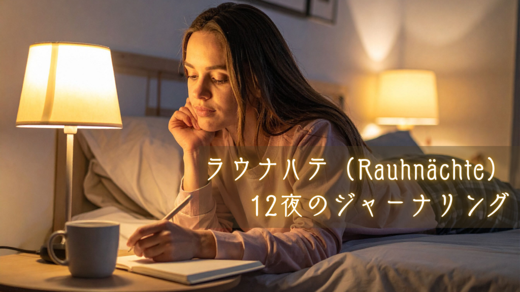 ラウナハテ(Rauhnächte)12夜のジャーナリングガイド