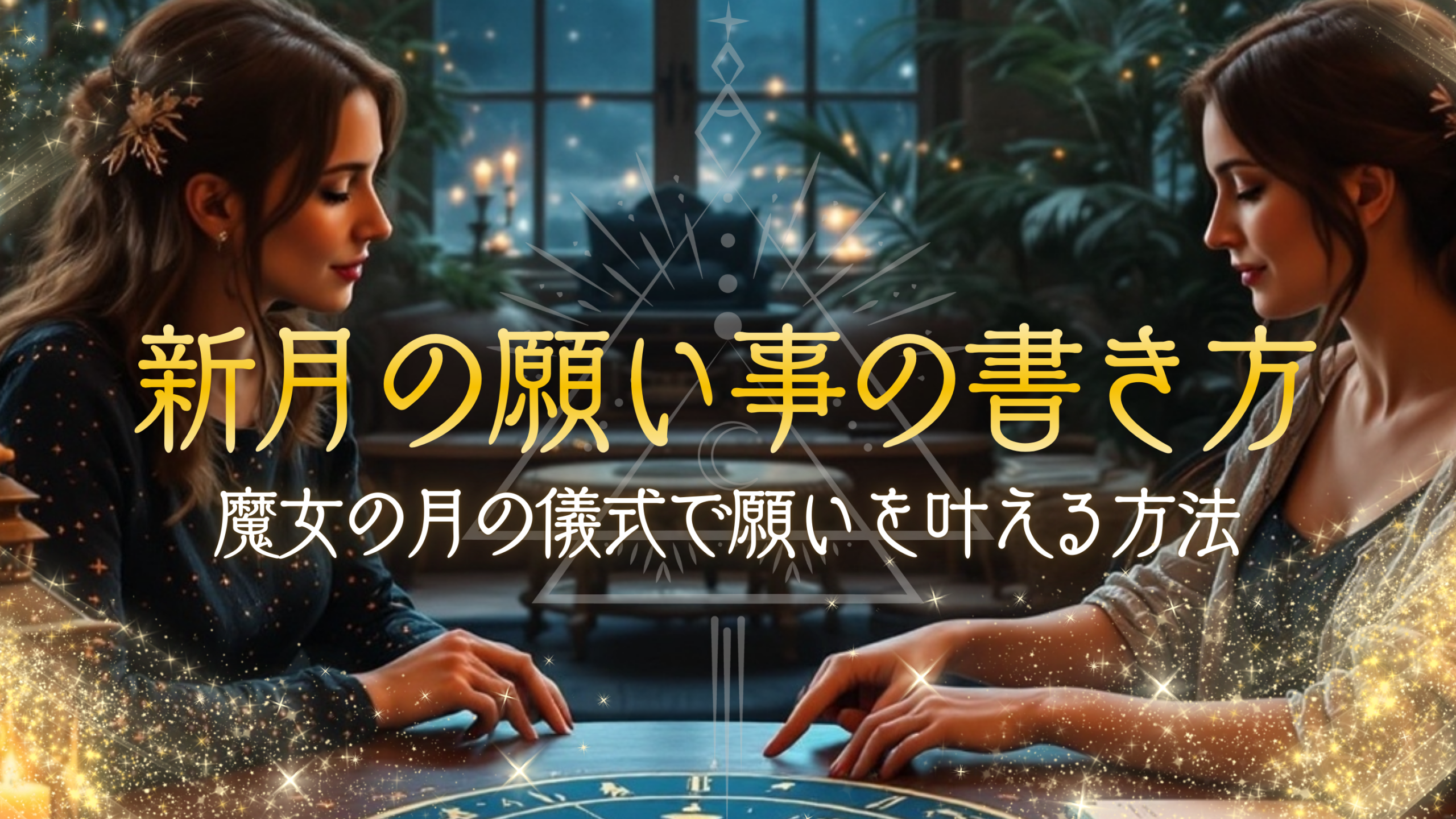 新月の願い事の書き方｜魔女の月の儀式で願いを叶える方法
